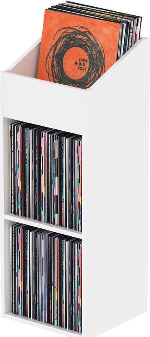 Glorious Record Rack 330, White #RECORD-RACK-330-WHT
