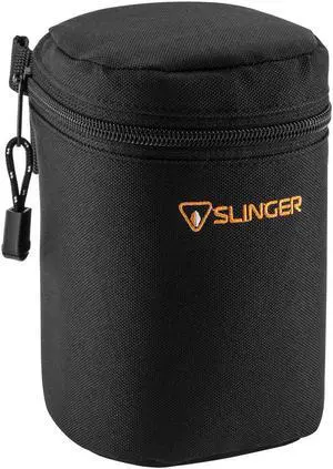 Slinger Slinger Soft Lens Case Medium, 6.5" High x 86mm Diameter, Black #B1011