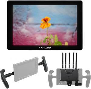 SmallHD Indie 7 7" FHD On-Camera Monitor, w/750' Gold Mount Rx Module, Handles