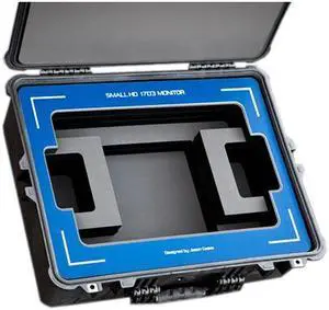 Jason Cases Protective Case for SmallHD 1703 17" HDR Monitor, Blue Overlay