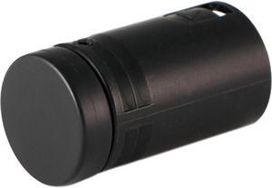 Cable Techniques R/A XLR 3-Pin Male Connector with A-Shell, Standard/Black Cap