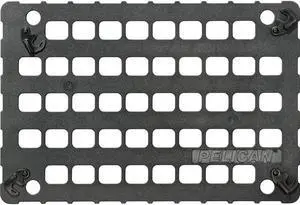 Pelican 1500MP EZ Click MOLLE Panel Lid Organizer for 1500 Protector Case, Black