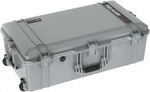 Pelican 1615NF Air Wheeled Check-In Case without Foam, Silver #016150-0011-180