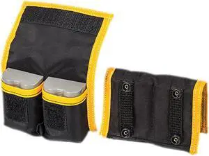 LensCoat Battery Pouch for 2+2 DSLR , 2 Pack, Black #BPD22BK