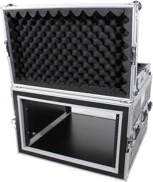ProX T-6RSP 6U ATA Shockproof Flight Road Case for Amplifier Rack Mount Module