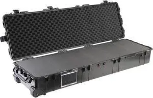 Pelican 1770 Protector Long Wheeled Case with Foam, Black #017700-0000-110