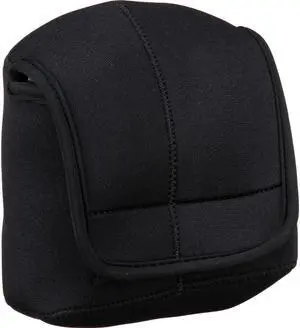 LensCoat BodyBag R Camera Cover for Canon R/R5/R6 with Optional Grip, Black