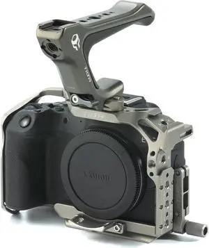 Tilta Full Camera Cage Lightweight Kit for Canon R8, Titanium Gray