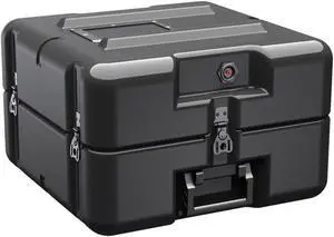 Pelican AL1616-0505 Single Hinged Lid Trunk without Foam, Black #AL16160505RP032