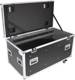 ProX XS-UTLD1 Large Utility Case with Divider and 4" Caster Wheels