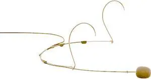 DPA Microphones d:fine CORE 4088 Directional Headset Microphone with 1/8" Locking Mini-Jack Connector, Medium, Beige