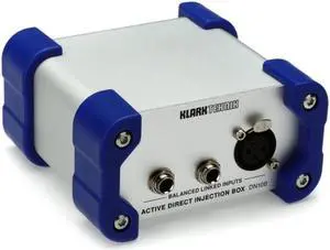 Klark Teknik DN100 V2 1-Channel Active Direct Box with Extended Dynamic Range Klark Teknik DN100 V2 1-Channel Active Direct Box with Extended Dynamic Range