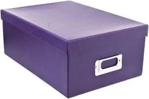Pioneer Photo Albums Photo Storage Box Bright Purple - B1S-BRPU