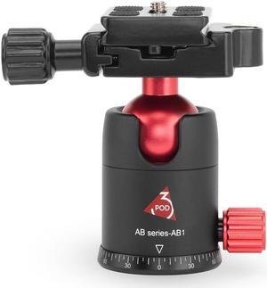 3Pod AB1 AB Series Aluminum Travel Ball Head #3P-H-AB1