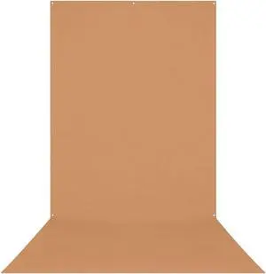 Westcott 5x12' X-Drop Wrinkle-Resistant Backdrop, Brown Sugar