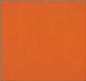 Westcott 8x8' X-Drop Pro Wrinkle-Resistant Backdrop, Tiger Orange