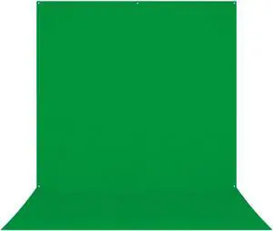 Westcott 8x13' X-Drop Pro Wrinkle-Resistant Backdrop, Chroma-Key Green Screen Sweep