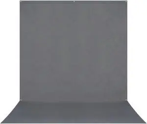 Westcott 8x13' X-Drop Pro Wrinkle-Resistant Backdrop, Neutral Gray Sweep