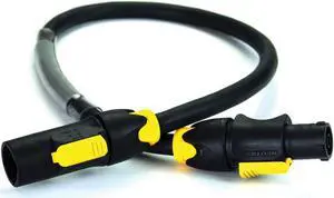 Whirlwind 5' PowerCon True One NAC3FX to NAC3MX W12-3 AC Cable