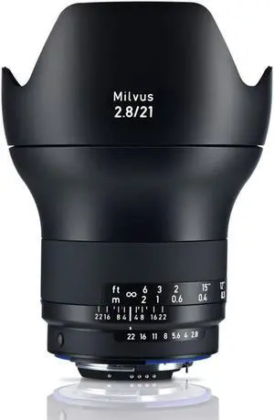 Zeiss Milvus 21mm f/2.8 ZF.2 Lens for Nikon F