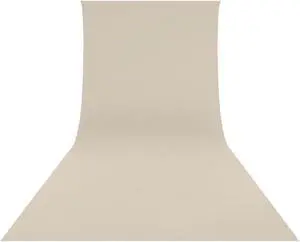 Westcott 9x20' Wrinkle-Resistant Backdrop, Buttermilk White