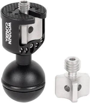 Wooden Camera Universal Ultra Arm Ball with Combo 1/4-20 & 3/8-16 Screw Knob