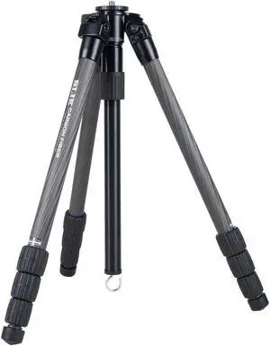 Slik PRO CF-734 4-Section Carbon Fiber Tripod,64.9" Max Height, Black