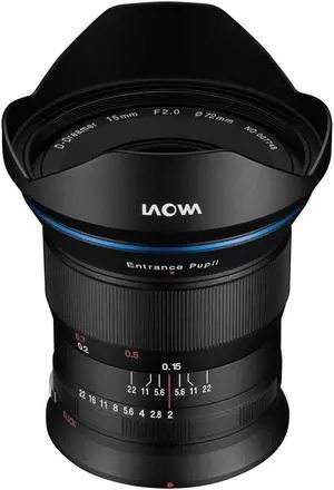 Venus Laowa 15mm f/2 FE Zero-D Lens for Nikon Z #VE1520NZ
