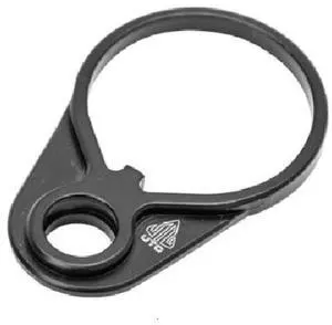 UTG Quick Detach Receiver End Plate, Matte Black Steel #TL-T6TD03