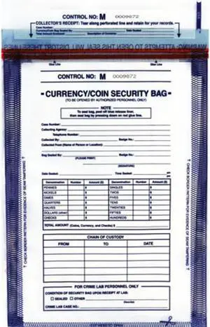 Tri-Tech Forensics Evidence Collection and Security Bags, Medium, 100 Pack #EB-M