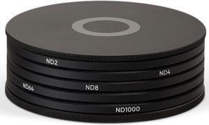 Urth 72mm ND Coverage Kit Plus+ with ND2, ND4, ND8, ND64 & ND1000 Lens Filter
