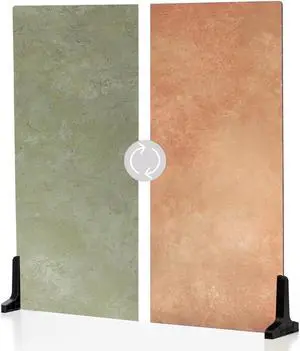 V-FLAT WORLD Duo Board - 24x24" Double Sided Surface Board, French Clay/Terracotta Blush