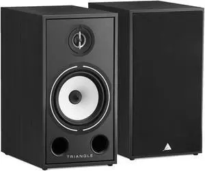 Triangle Borea BR03 100W 2-Way Bookshelf Speakers, Pair, Black Ash