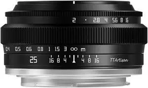 TTArtisan 25mm f/2 Lens for Fujifilm X TTArtisan 25mm f/2 Lens for Fujifilm X
