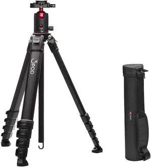 3Pod Wander 4-Section Aluminum Travel Tripod with B2 AB Series Ball Head