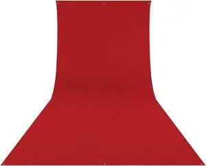 Westcott 9x20' Wrinkle-Resistant Backdrop, Scarlet Red