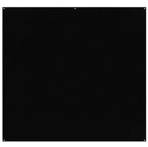 Westcott 8x8' X-Drop Pro Wrinkle-Resistant Backdrop, Rich Black