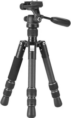 Vanguard VESTA GO T 233CP 3-Section Carbon Fiber Table Top Tripod with VEO PH-24 Pan Head