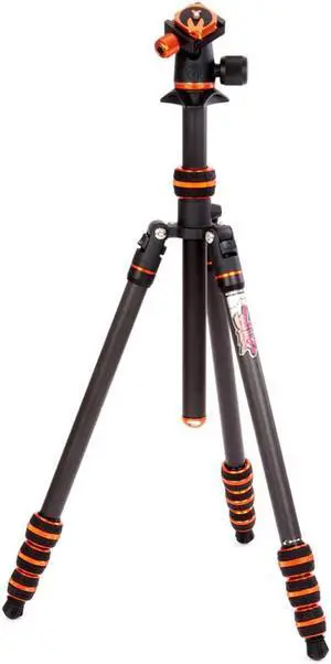 3 Legged Thing Punks Billy 2.0 CF Travel Tripod w/AirHed Neo 2.0 Ball Head,Black