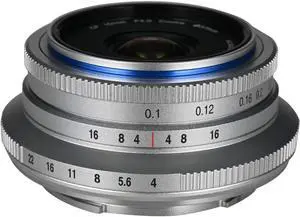 Venus Laowa 10mm f/4 Cookie Pancake Lens for Fujifilm X, Silver