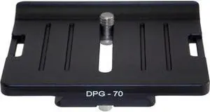 SunwayFoto DPG-70 Universal Quick-Release Plate for Cameras with Battery Grip