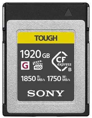 Sony TOUGH 1920GB CFexpress Type B Memory Card #CEB-G1920T