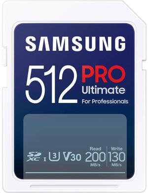 Samsung SAMSUNG 512GB SD PRO ULTIMATE FULL SIZE #MB-SY512S/AM
