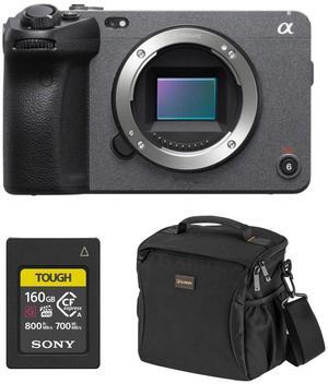 Sony FX30 Super 35 Cinema Line Camera with 160GB CFexpress Type A Memory Card