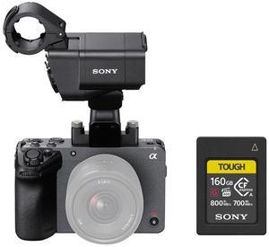 Sony FX30 Digital Cinema Camera with XLR Handle Unit, 160GB CFexpress Card