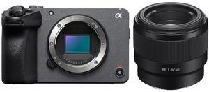 Sony FX30 Super 35 Cinema Line Camera with FE 50mm f/1.8 Lens #ILME-FX30B50