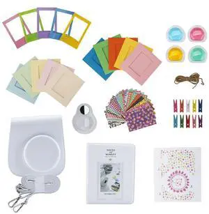 Slinger FujiFilm Instax Mini 11 Accessory Kit - Ice White (Camera Not Included)