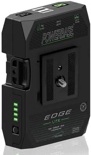 Core SWX PowerBase Edge Lite 49Wh 14.8V Small Form Cine Base Lithium-Ion Battery Pack