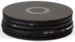 Urth 62mm Explore Filter Kit withUV, CPL and VND2-400 Lens Filters #UFKM3PST62