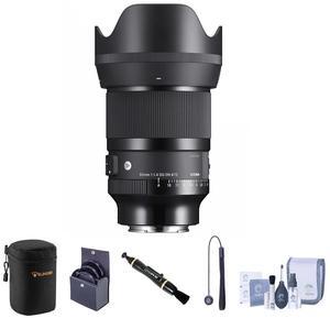 Sigma 50mm f/1.4 DG DN Art Lens for Sony E with Essential Kit #315965 EK